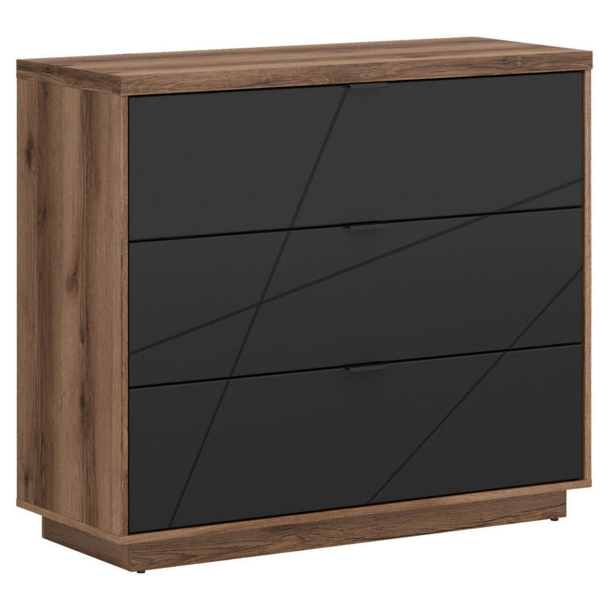 Bild 1 von MID.YOU KOMMODE Schwarz, Eiche