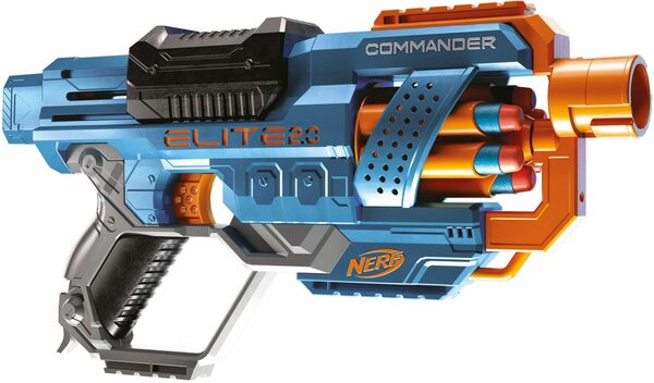 Bild 1 von Hasbro Blaster Nerf Elite 2.0 Commander RD-6, inkl. 12 Darts
