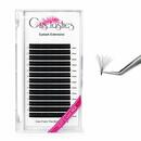 Lunamoon Einzelne Cluster Wimpern – Set Mit 72 Stück, MIX 10-14 Mm – Für DIY Wimpernverlängerung Zu Hause