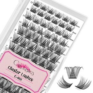 Crislashes Cluster Wimpern Wimpern Einzeln Cluster Lashes DIY Wimpenverlängerung Einzelne Wimpern