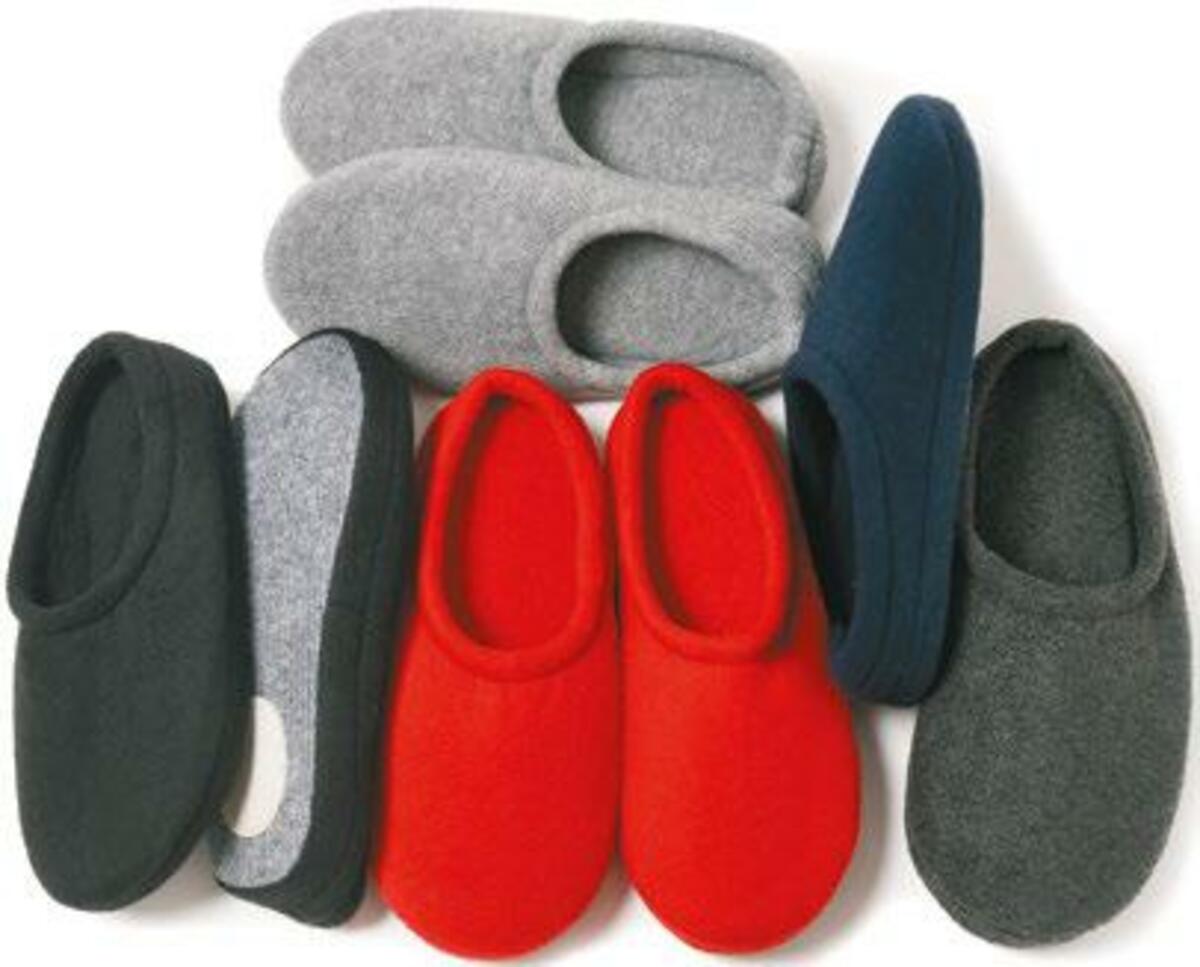 Bild 1 von Fleece-Hausschuhe