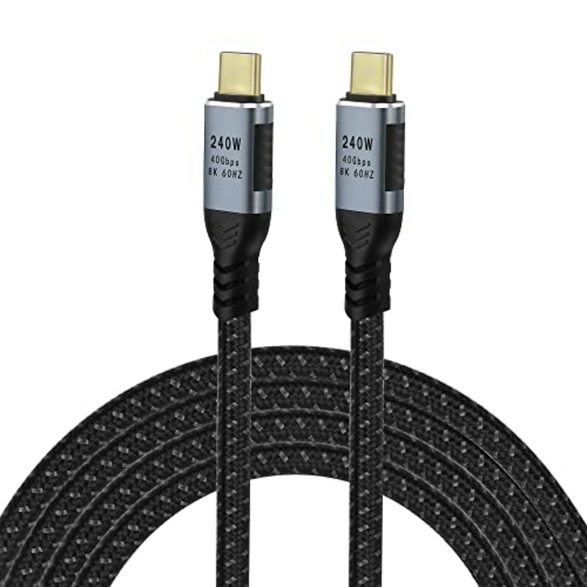 Bild 1 von GELRHONR 240W USB C zu USB C Kabel, USB 4,0 Typ C Ladekabel