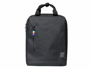 Got Bag Daypack, Rucksack für MacBook bis 13", aus Meeresplastik, schwarz
