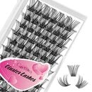 Bild 1 von Crislashes Cluster Wimpern Wimpern Einzeln Cluster Lashes DIY Wimpenverlängerung Einzelne Wimpern