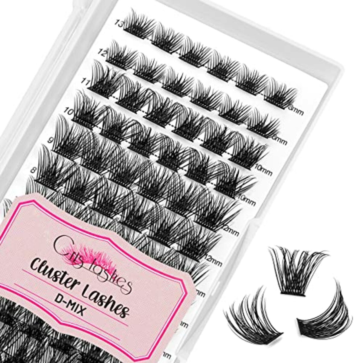 Bild 1 von Crislashes Cluster Wimpern Wimpern Einzeln Cluster Lashes DIY Wimpenverlängerung Einzelne Wimpern