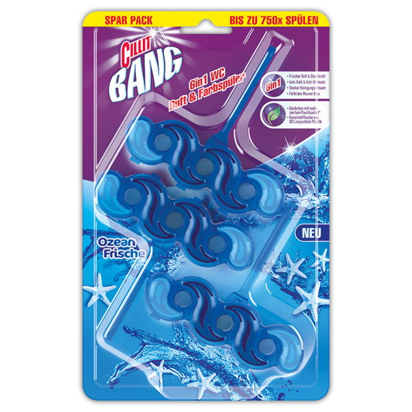 Bild 2 von Cillit Bang 6in1 WC Duft- & Farbspüler