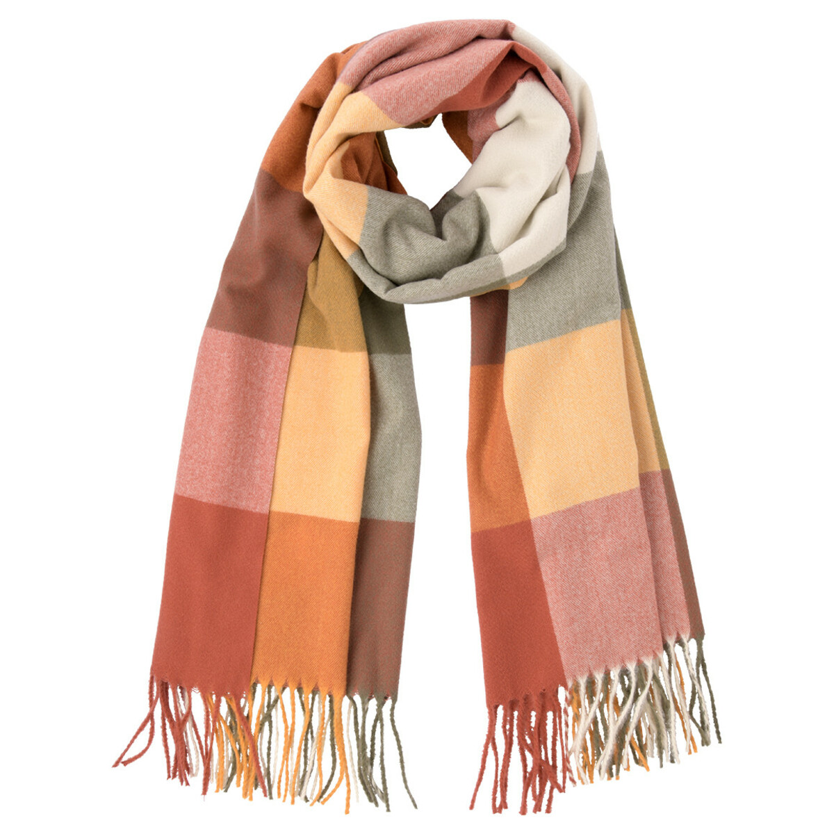 Bild 1 von Damen Schal im karierten Design