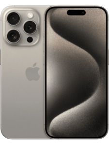 Apple iPhone 15 Pro 256 GB Titan Natur mit Magenta Mobil XL 5G