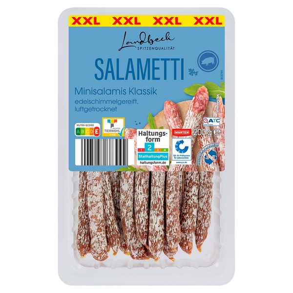 Bild 1 von LANDBECK XXL-Salametti Minisalamis 200 g