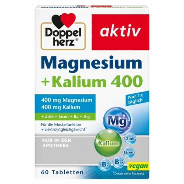 Bild 1 von Doppelherz Magnesium + Kalium 60  St