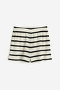 Bild 1 von H&M Jerseyshorts Cremefarben/Gestreift in Größe XL. Farbe: Cream/striped