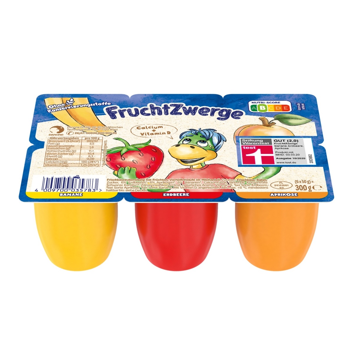 Bild 1 von DANONE Fruchtzwerge 300 g
