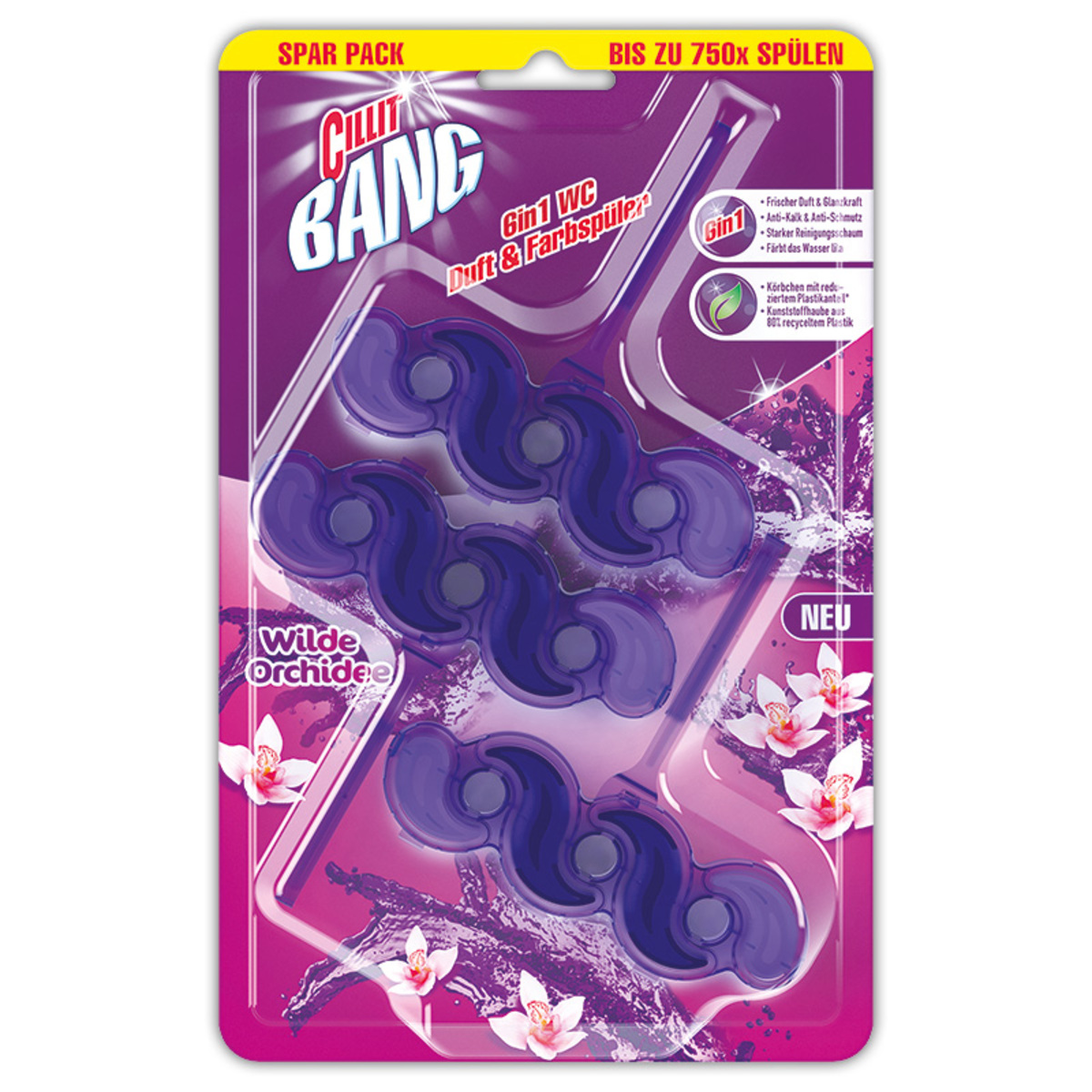 Bild 3 von Cillit Bang 6in1 WC Duft- & Farbspüler