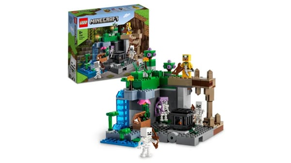 Bild 1 von LEGO Minecraft 21189 Das Skelettverlies, Höhle, Spielzeug Set mit Figuren