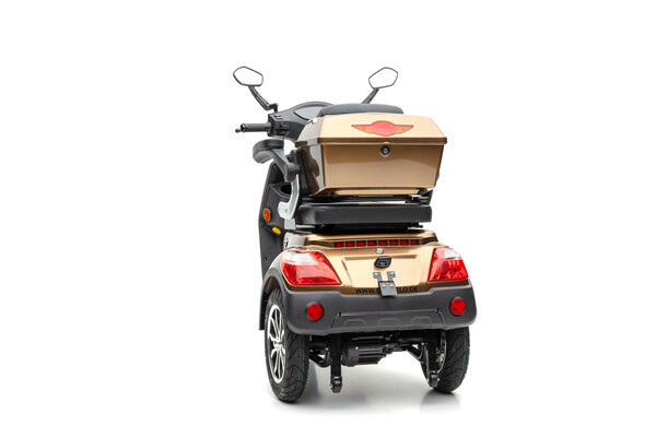 Bild 3 von Elektro Dreirad Roller ECONELO J1000 Lithium braun