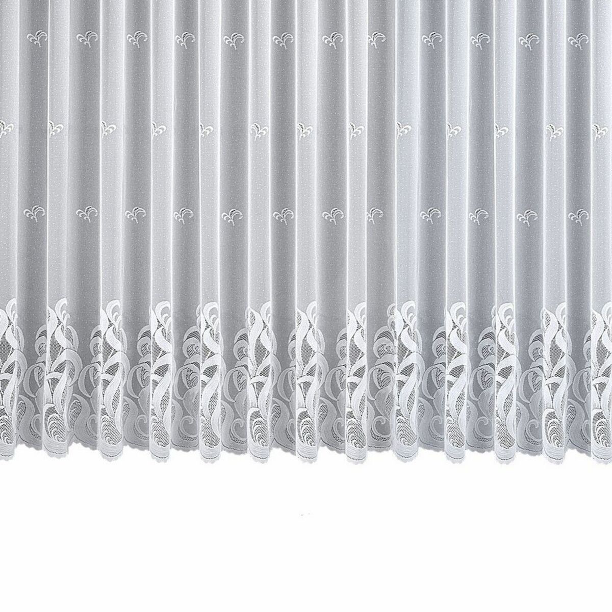 Bild 1 von Fensterstore Lauren, 175x300 cm, weiß