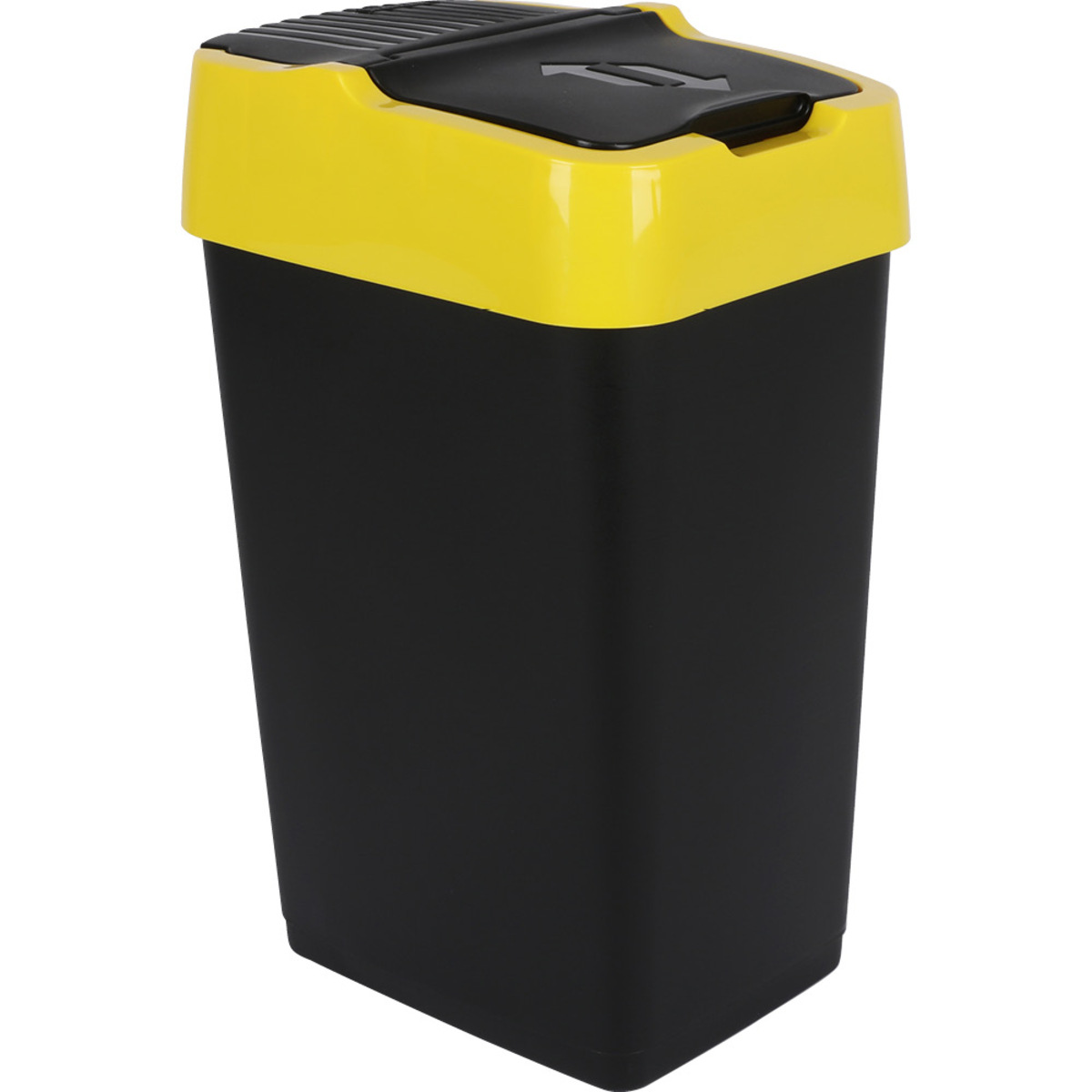 Bild 1 von Abfalleimer mit Schwing-Klappdeckel 18 Liter