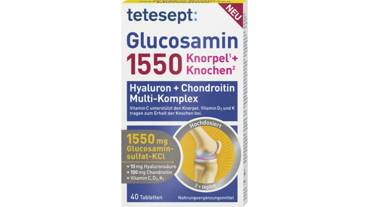Bild 1 von tetesept Glucosamin 1550