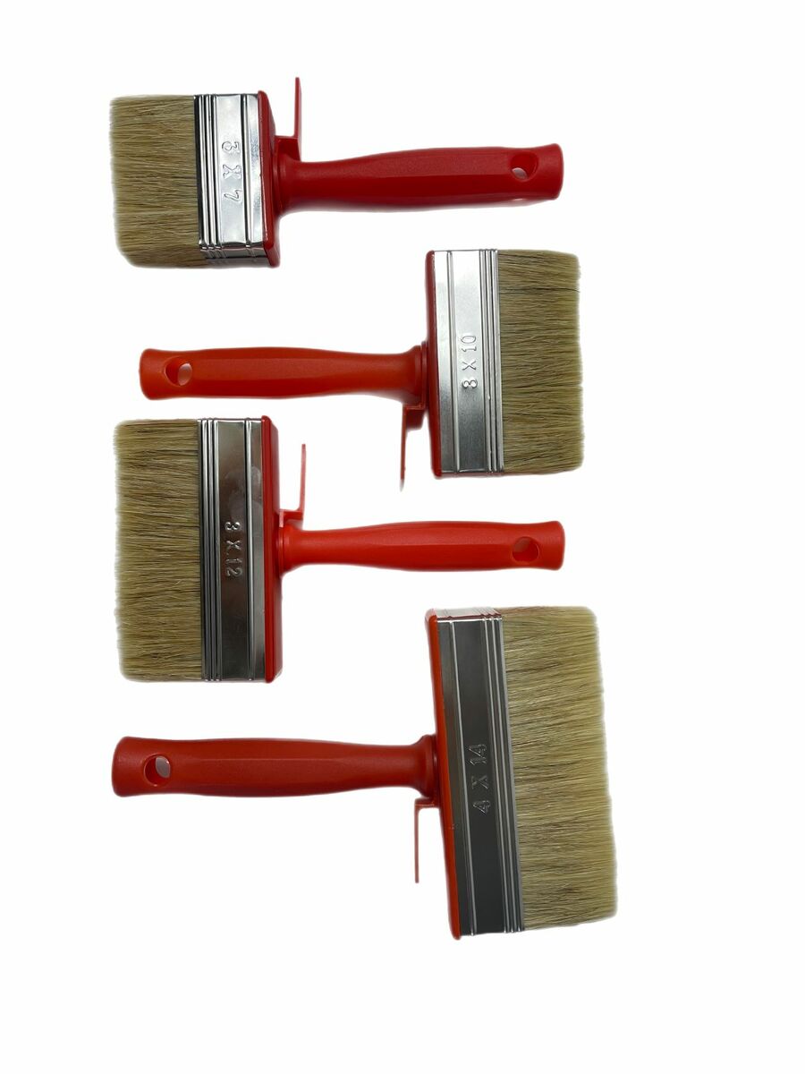Bild 1 von Vago-Tools Malerpinsel Flachpinsel 96 tlg Set Flächenstreicher 7/10/12/14cm je 24