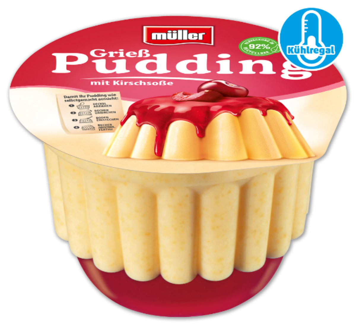 Bild 1 von MÜLLER Pudding mit Soße*