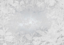 Bild 1 von Komar Fototapete "Flora", floral-schimmernd-Silber-Optik