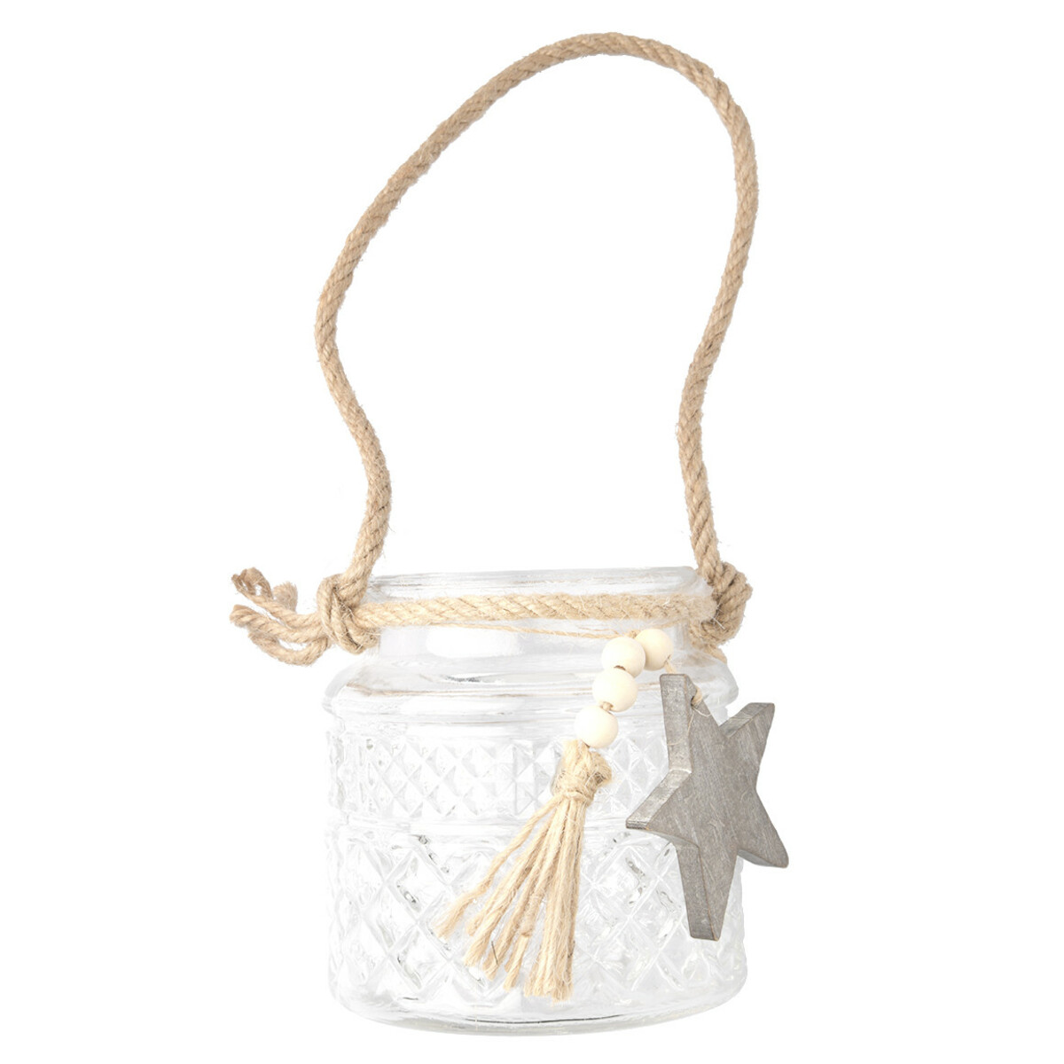 Bild 1 von Windlicht mit strukturiertem Muster