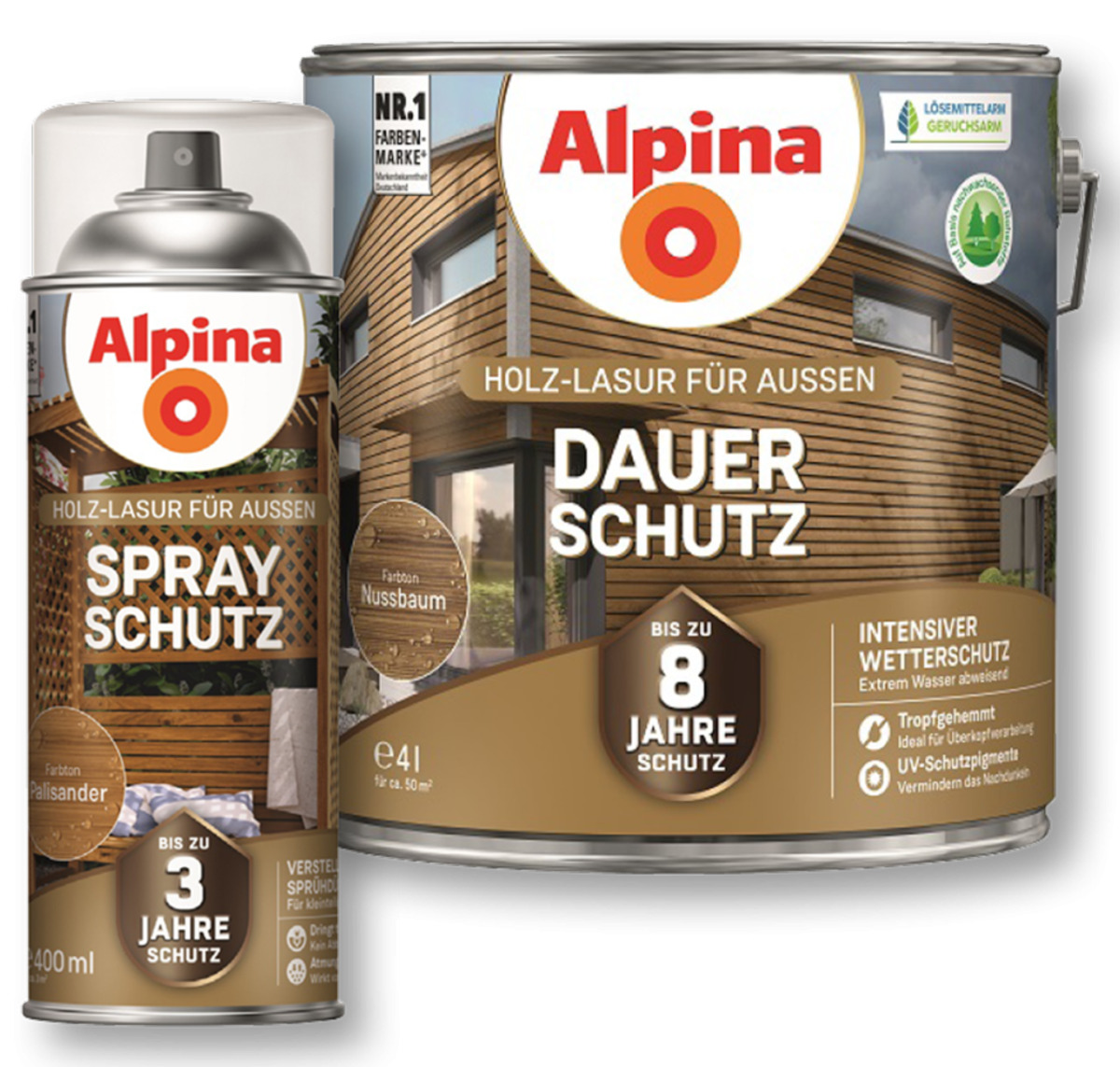 Bild 1 von Alpina Dauerschutz-Lasuren