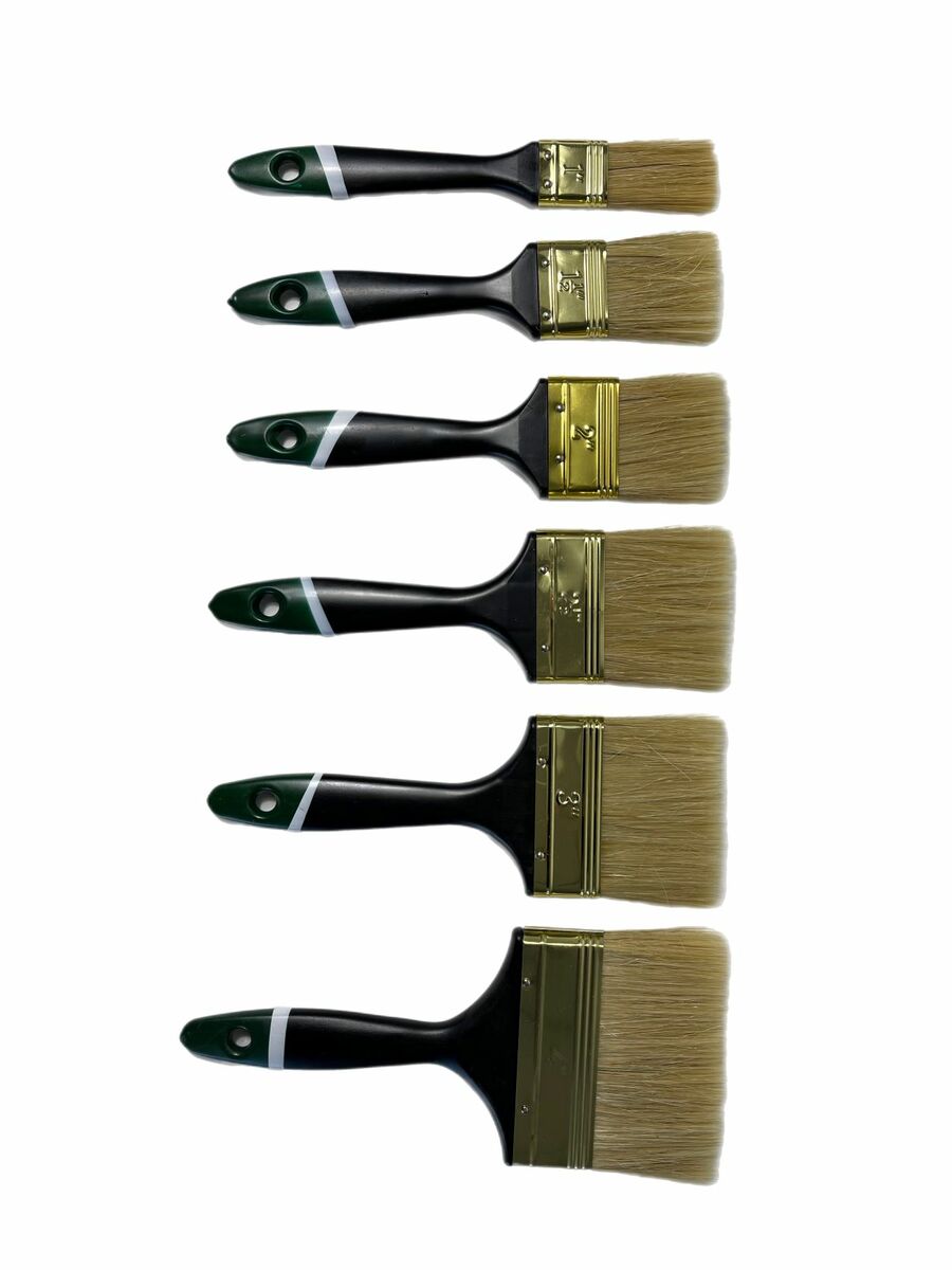 Bild 2 von Vago-Tools Malerpinsel Pinsel 72 tlg Set Flachpinsel 25/38/50/63/75/100 mm je 12
