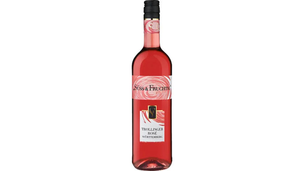 Bild 1 von Württemberger Trollinger rosé Qualitätswein Süss & Fruchtig