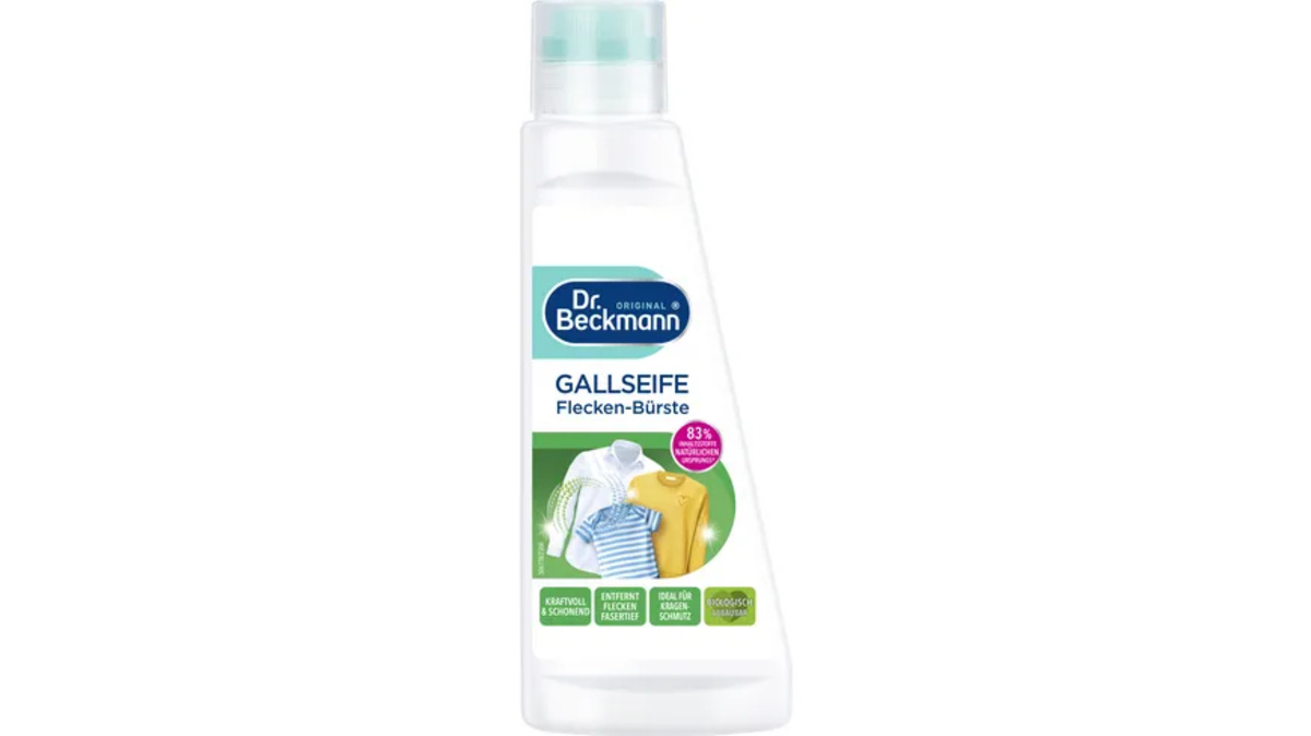 Bild 1 von Dr. Beckmann Gallseife Flecken-Bürste