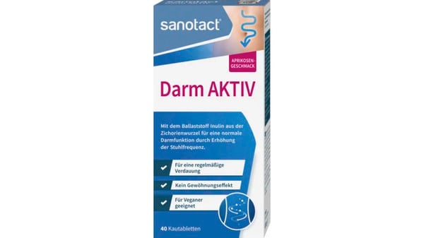 Bild 1 von sanotact DarmAktiv Kautabletten