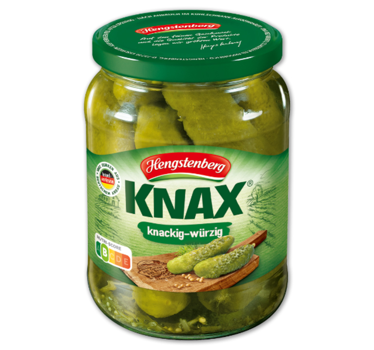 Bild 1 von HENGSTENBERG Knax Gewürzgurken oder Sticksi*