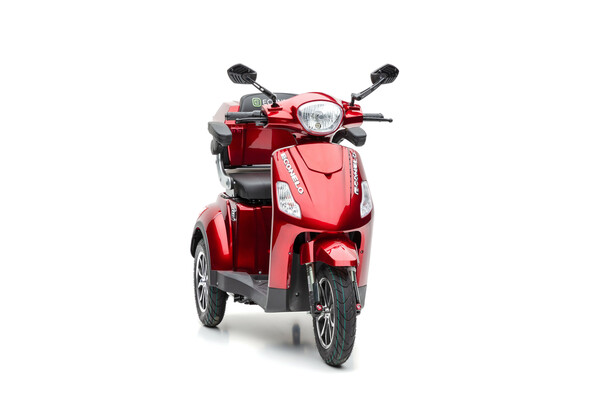 Bild 4 von Elektro Dreirad Roller ECONELO J1000 Lithium Rot