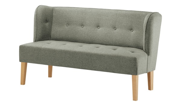 Bild 1 von Twist Küchensofa Webstoff  Astonia grau Maße (cm): B: 180 H: 88 T: 74,5 Bänke