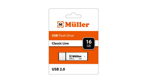 Müller USB-Stick 2.0 / 16GB Classic Line