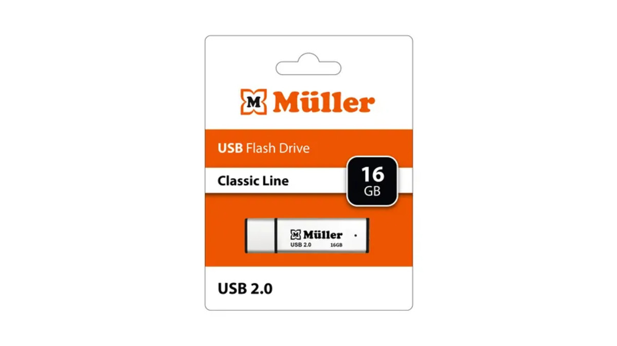 Bild 1 von Müller USB-Stick 2.0 / 16GB Classic Line