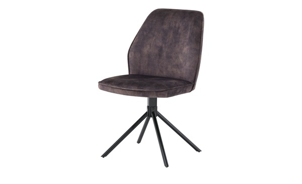 Bild 1 von Stuhl grau Maße (cm): B: 52 H: 86 T: 62 Stühle