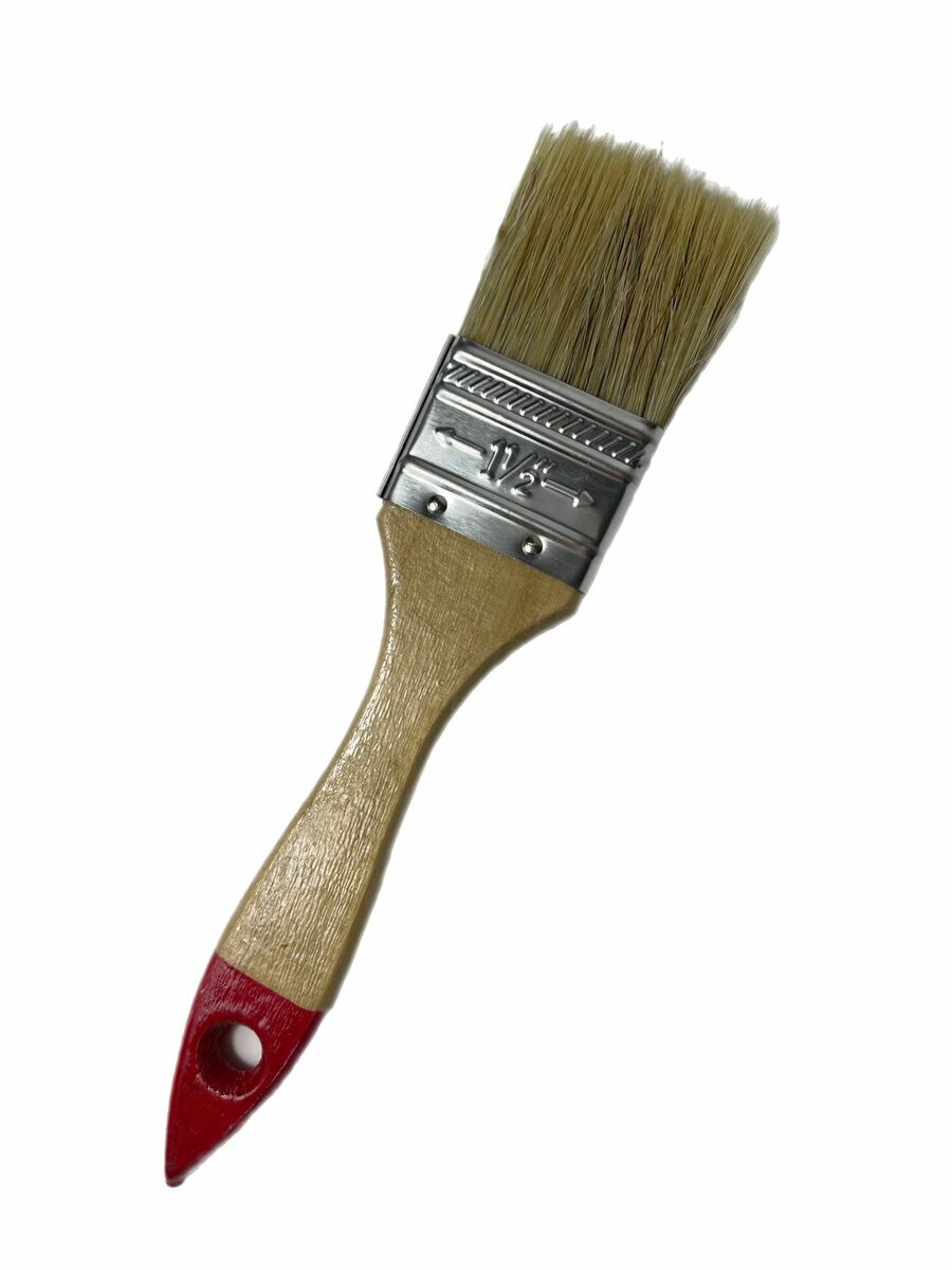 Bild 1 von Vago-Tools Lackierpinsel Lasuren Maler Pinsel 12x Flachpinsel Chinaborste 38mm