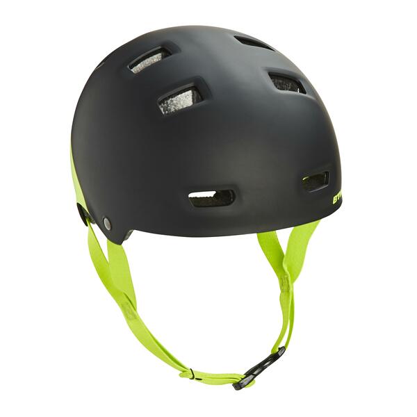 Bild 1 von Fahrradhelm Teen 520 Kinder schwarz/neongelb