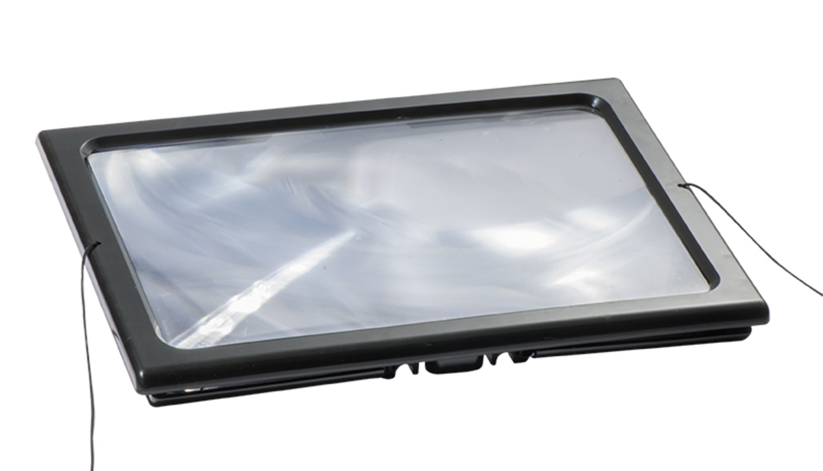 Bild 1 von Kraft Werkzeuge Tischlupe 2in1 Lupe Lesehilfe