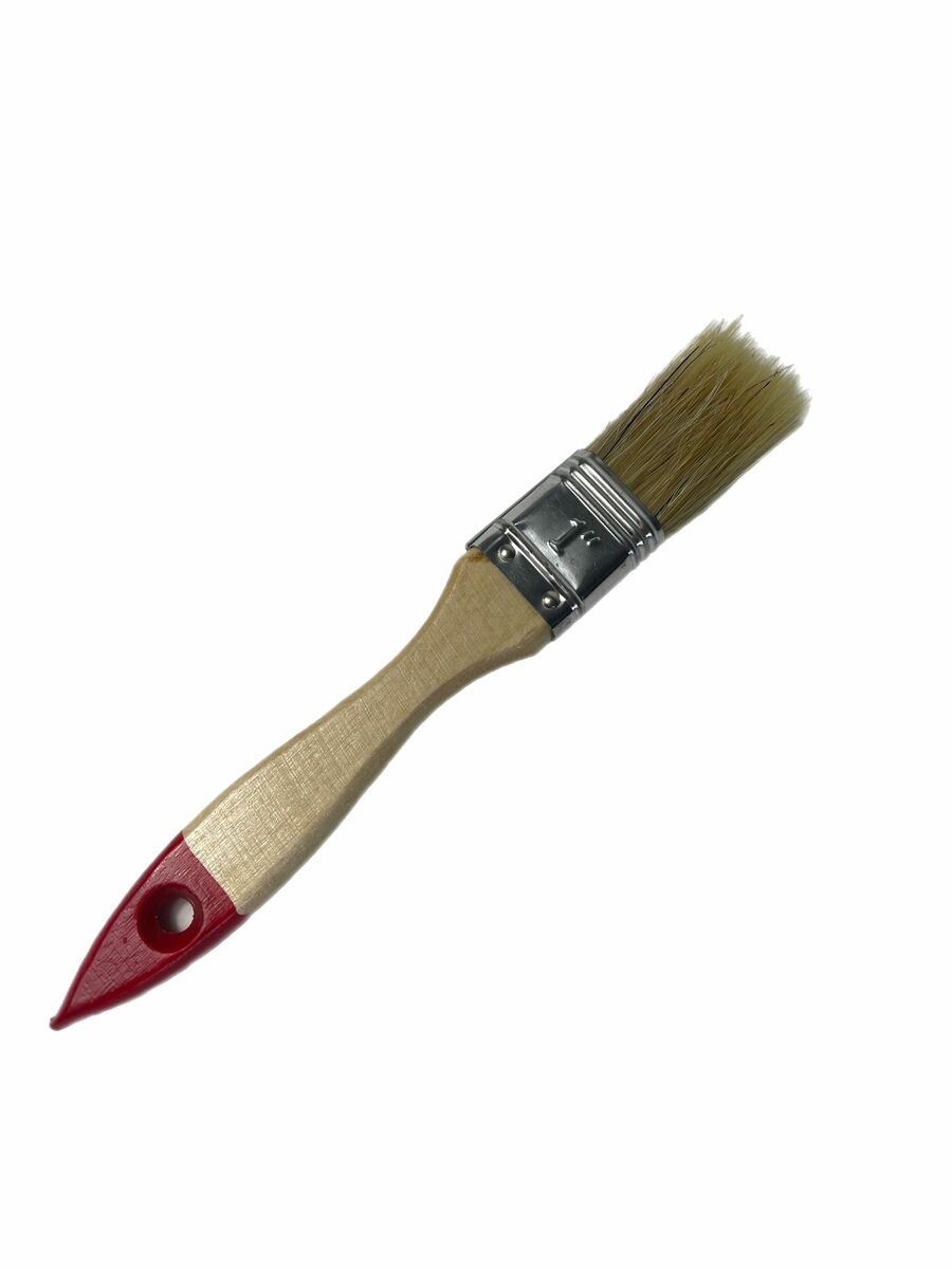 Bild 4 von Vago-Tools Lackierpinsel Lasuren Maler Pinsel 6x Flachpinsel Chinaborste 25 mm