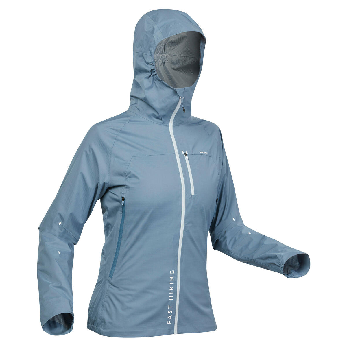 Bild 1 von Regenjacke Speed Hiking FH500 Rain Ultraleicht Damen blau