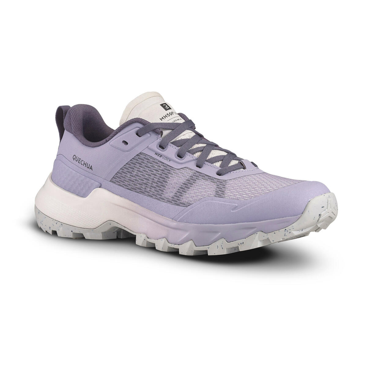 Bild 1 von Wanderschuhe Damen Bergwandern - MH500 Light violett