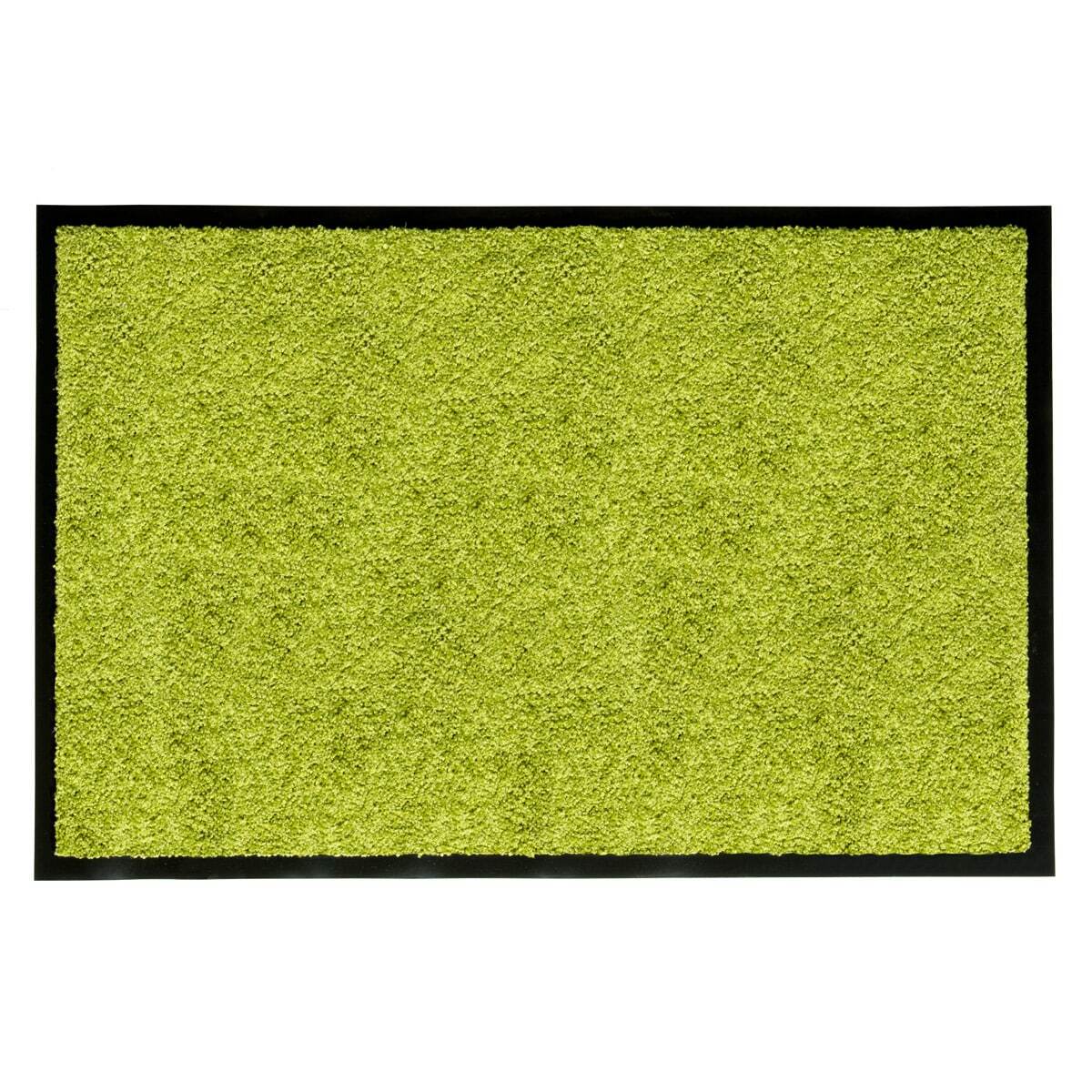 Bild 1 von HOMCOM Fußmatte waschbar Gummiumrandung Grün 180 x 120 x 0,5 cm