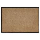 Bild 1 von HOMCOM Fußmatte waschbar Gummiumrandung rutschfest Beige 90 x 60 x 0,7 cm