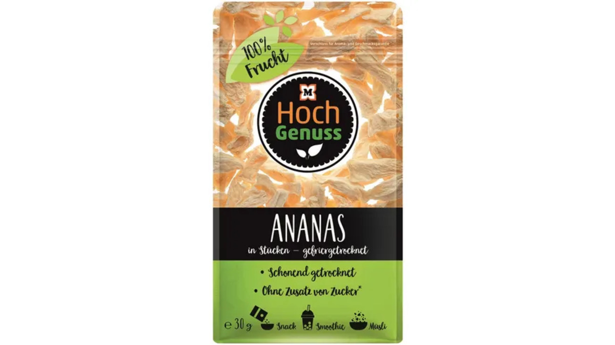 Bild 1 von Hochgenuss gefriergetrocknete Ananas