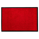 Bild 1 von HOMCOM Fußmatte waschbar Gummiumrandung Rot 120 x 80 x 0,5 cm