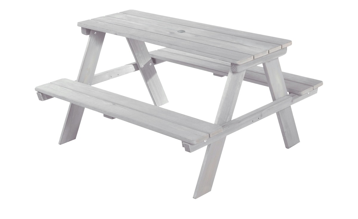 Bild 1 von Roba Kindersitzgruppe  Picknick für 4 grau Maße (cm): B: 89 H: 50 T: 84 Garten