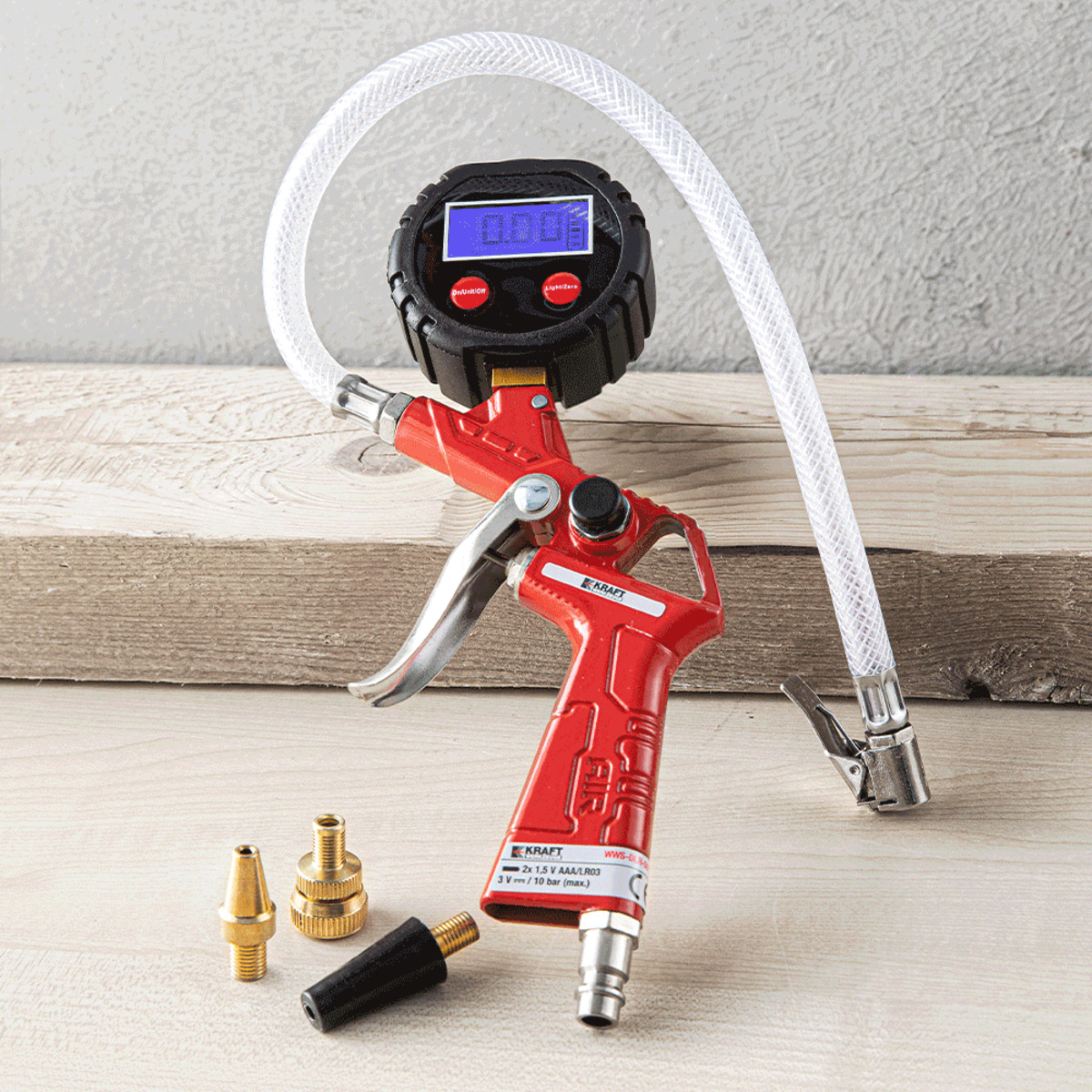Bild 3 von Kraft Werkzeuge Digitaler Druckluftreifenfüller