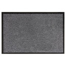 Bild 1 von HOMCOM Fußmatte waschbar Gummiumrandung Grau 150 x 90 x 0,5 cm